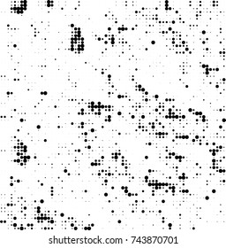 Abstract halftone wave dotted background. Futuristic twisted grunge pattern, dot, circles. Vector futuristic texture for posters, sites, business cards, postcards, interior design, labels.