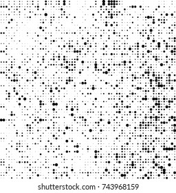 Abstract halftone wave dotted background. Futuristic twisted grunge pattern, dot, circles. Vector futuristic texture for posters, sites, business cards, postcards, interior design, labels.