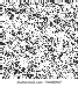 Abstract halftone wave dotted background. Futuristic twisted grunge pattern, dot, circles. Vector futuristic texture for posters, sites, business cards, postcards, interior design, labels.
