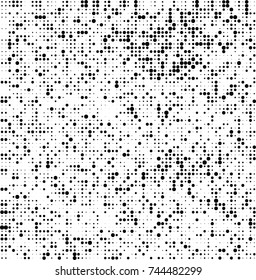 Abstract halftone wave dotted background. Futuristic twisted grunge pattern, dot, circles. Vector futuristic texture for posters, sites, business cards, postcards, interior design, labels.