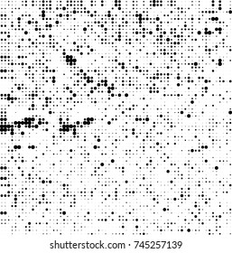 Abstract halftone wave dotted background. Futuristic twisted grunge pattern, dot, circles. Vector futuristic texture for posters, sites, business cards, postcards, interior design, labels.