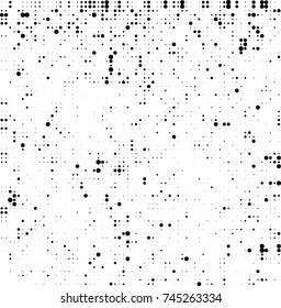 Abstract halftone wave dotted background. Futuristic twisted grunge pattern, dot, circles. Vector futuristic texture for posters, sites, business cards, postcards, interior design, labels.
