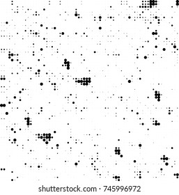 Abstract halftone wave dotted background. Futuristic twisted grunge pattern, dot, circles. Vector futuristic texture for posters, sites, business cards, postcards, interior design, labels.