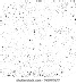 Abstract halftone wave dotted background. Futuristic twisted grunge pattern, dot, circles. Vector futuristic texture for posters, sites, business cards, postcards, interior design, labels.