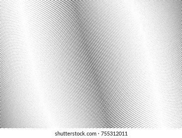 Abstract halftone wave dotted background. Monochrome grunge pattern with square.  Vector modern pop art texture for posters, sites, cover, business cards, postcards, art labels layout, stickers.