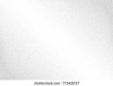 Abstract halftone wave dotted background. Futuristic twisted grunge pattern, dot, circles.  Vector modern optical pop art texture for posters, business cards, cover, labels mock-up, stickers layout