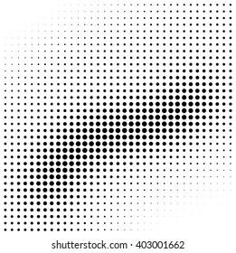 Halftone Dotted Background Halftone Effect Vector Stock Vector (Royalty ...