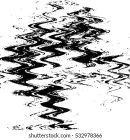 Abstract halftone wave vector illustration background