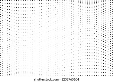 Abstract halftone waves