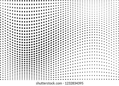 Abstract halftone waves