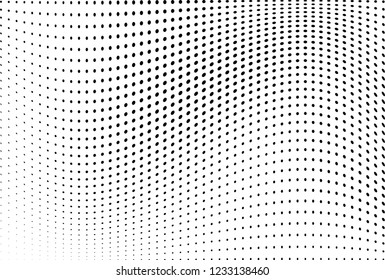 Abstract halftone waves