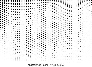 Abstract halftone waves