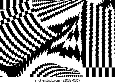 abstract halftone waves background dynamic pattern vector texture