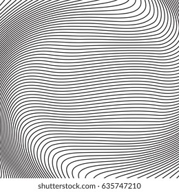 abstract halftone waves. vector graphic background for design