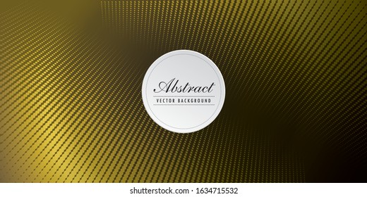 Abstract halftone yellow background vector