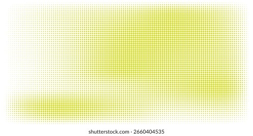 Abstractas medio tono amarillo y verde Ilustración vectorial de diseño de fondo digital eps10