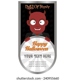 abstract halloween background with some special objects