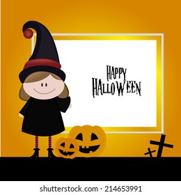abstract halloween background with special objects