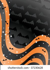Abstract Halloween Background - vector illustration