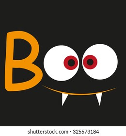 Abstract halloween black background, design element