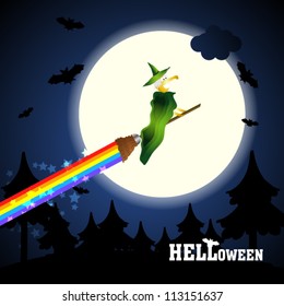 Abstract Halloween grunge background
