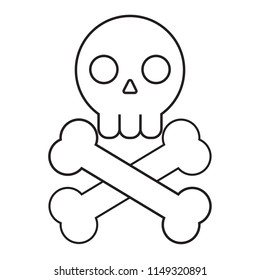 Abstract halloween object