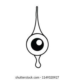Abstract halloween object