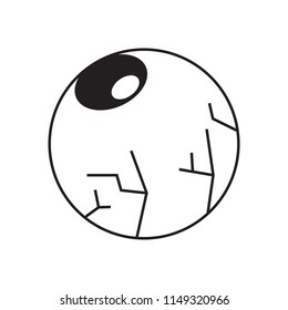 Abstract halloween object
