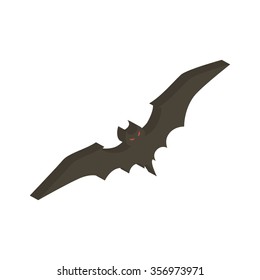 Abstract halloween object on a white background