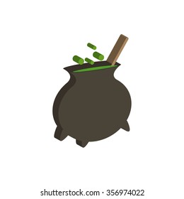 Abstract halloween object on a white background