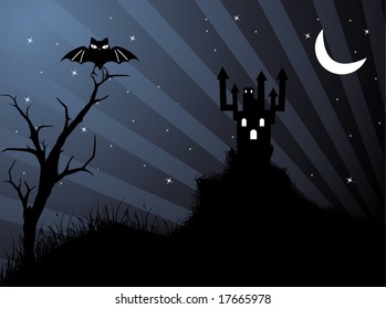 abstract halloween series design