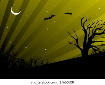 abstract halloween series design