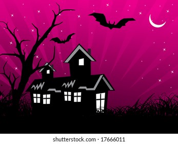 abstract halloween series design