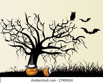 abstract halloween series design