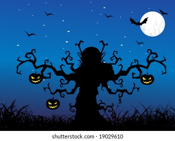 abstract halloween series design