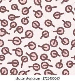 Abstract hand draw chaotic circular pattern.