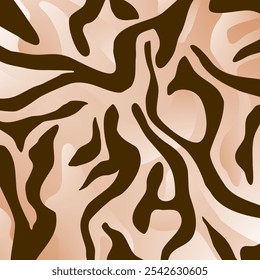 Abstract hand draw decorative pattern. Vector Illustration.