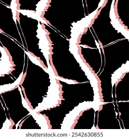 Abstract hand draw decorative pattern. Vector Illustration.