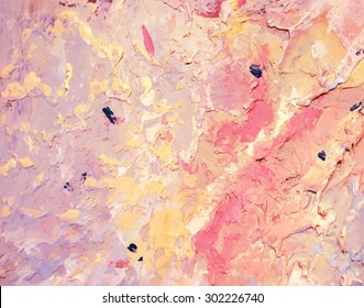 abstract hand draw oil painting composition, vector background