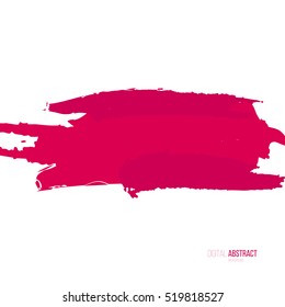 Abstract hand draw painted textured ink brush background. Modern watercolor strokes template for headline, logo and banner.
