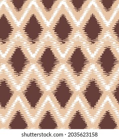 Abstract Hand Drawing Argyle Diamond Shapes Seamless Vector Pattern Isolated Background