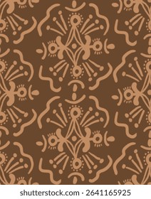 Abstract Hand Drawing Bohemian Ethnic Traditional Geometric Motif Rug Carpet Shapes  Seamless Vector Pattern Isolated Background  