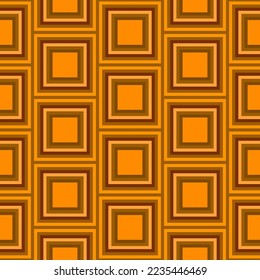 Abstract Hand Drawing Degrade Gradient Squares Seamless Vector Pattern Isolated Background