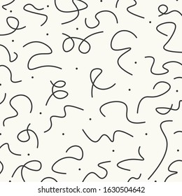 Abstract hand drawing design of pattern minimal artwork background. Use for cover, ad, print, pattern design. illustration vector eps10