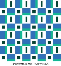 Resumen De Las Cuadros Geométricas De Dibujo A Mano Bloquea El Fondo Aislado De Patrón Vector Sin Marea