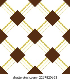 Resumen Fondo aislado de las líneas de trazo geométrico cruzado de la mano trenzado tartán transparente patrón vectorial aislado