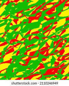 Resumen Plano De Mano Dibujo Geométrico Cepillo De Camuflaje Diagonal Deslizante Patrón Vector Sin Marea Fondo Aislado