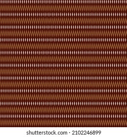 Abstract Hand Drawing Geometric Ethnic Horizontal Zig Zag Stripes Seamless Vector Pattern Isolated Background 