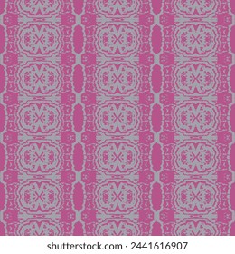 Abstract Hand Drawing Geometric Hexagon and Star Shapes Seamless Retro Vector Pattern Isolated Background Blurred newspaper background. Aged newspaper textured paper. 