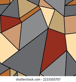 Resumen Formas Geométricas De Dibujo Mano Triángulos Líneas Activa Patrón Vector De Origami Sin Marea Fondo Plano Aislado